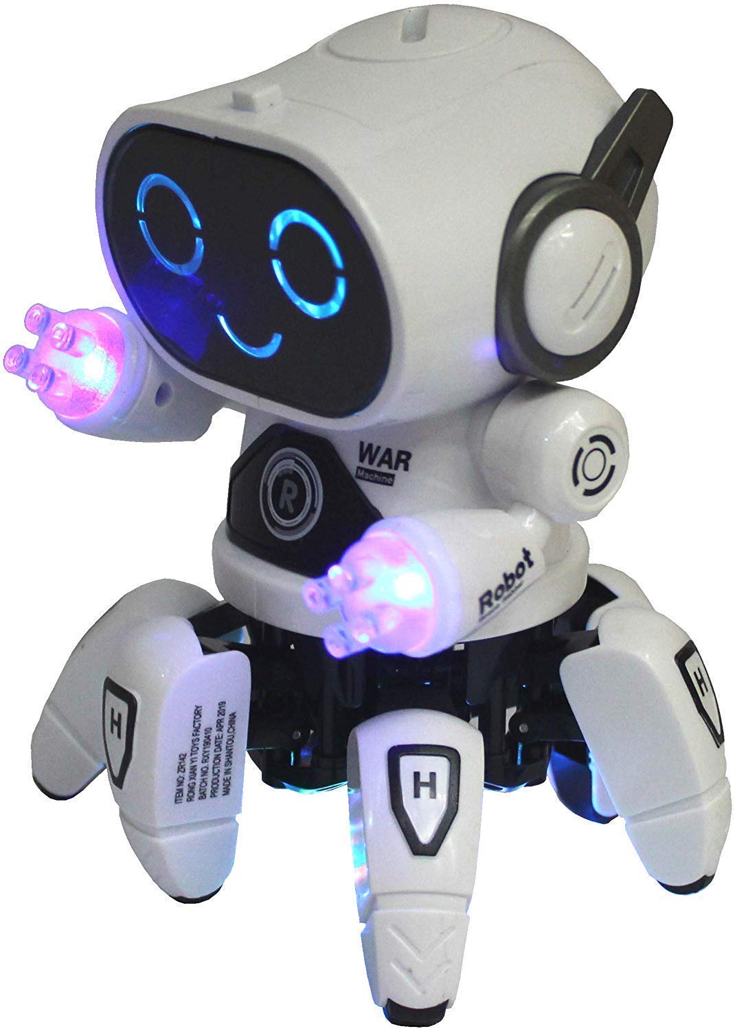 VGRASSP Bot Robot Pioneer Colorful Lights